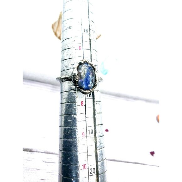 Kyanite crystal ring Size 7 - Picture 11 of 11